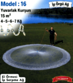 Model 16 - Dere Akarsu Serpme Ağı