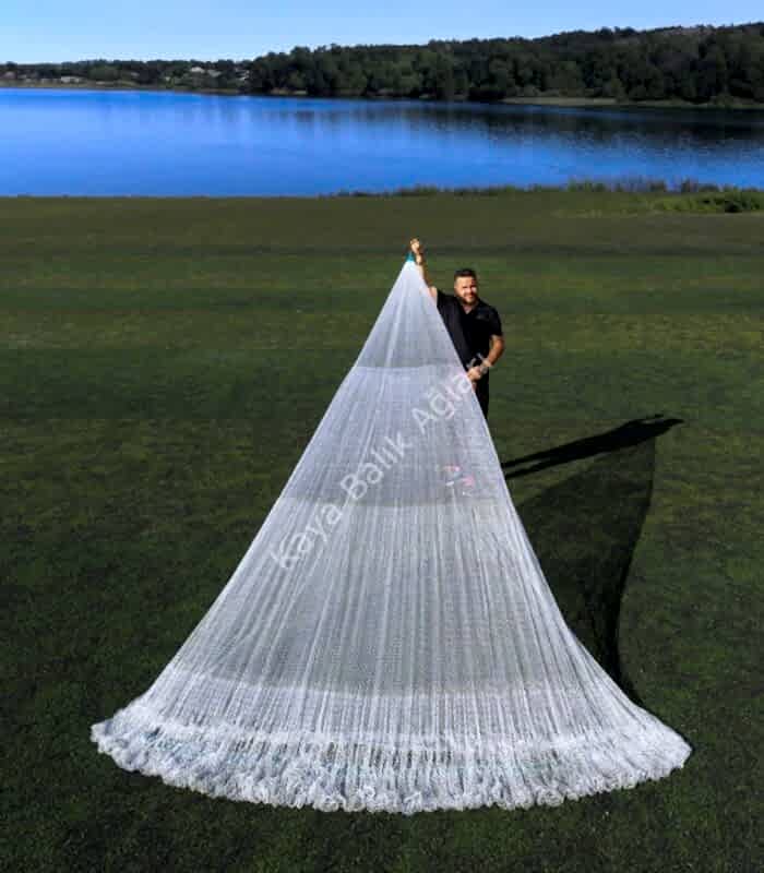 İp Örgü Deniz Serpme Ağ