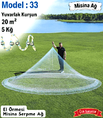 Model 33 - Misina Serpme - 20 M² -  5 Kg